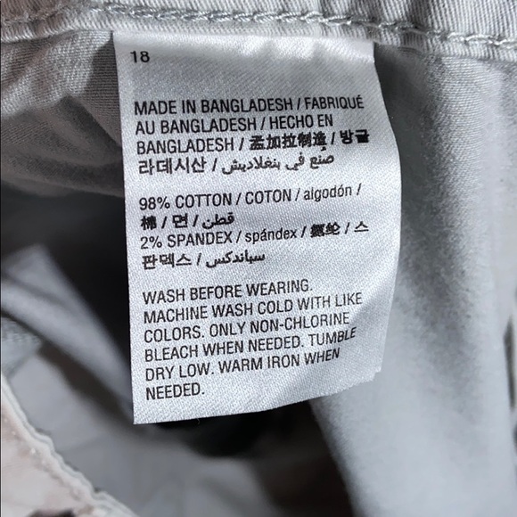 NWT Style & Co khaki shorts Plus Size 18 - Picture 3 of 3